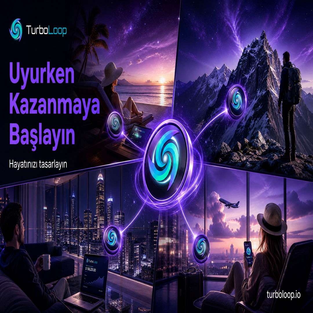 TurboLoop Türkçe kampanya banner 25 — Lifestyle & Aspiration