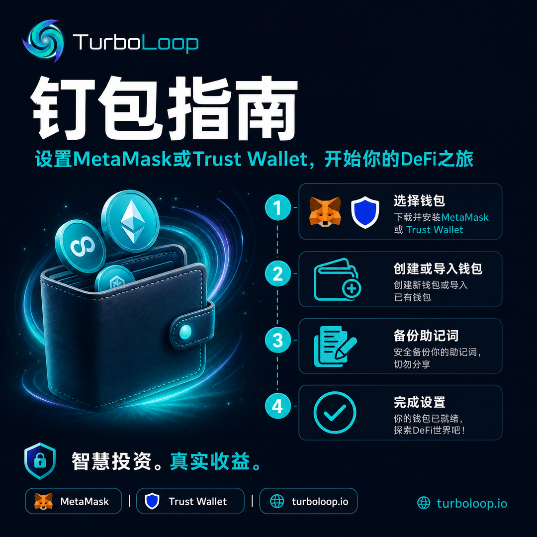 Qianbao Zhinan — TurboLoop Chinese Banner