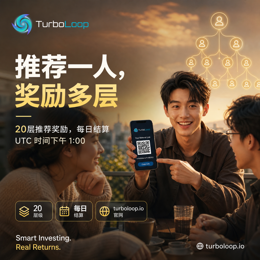 Tuijian Shouru — TurboLoop Chinese Banner
