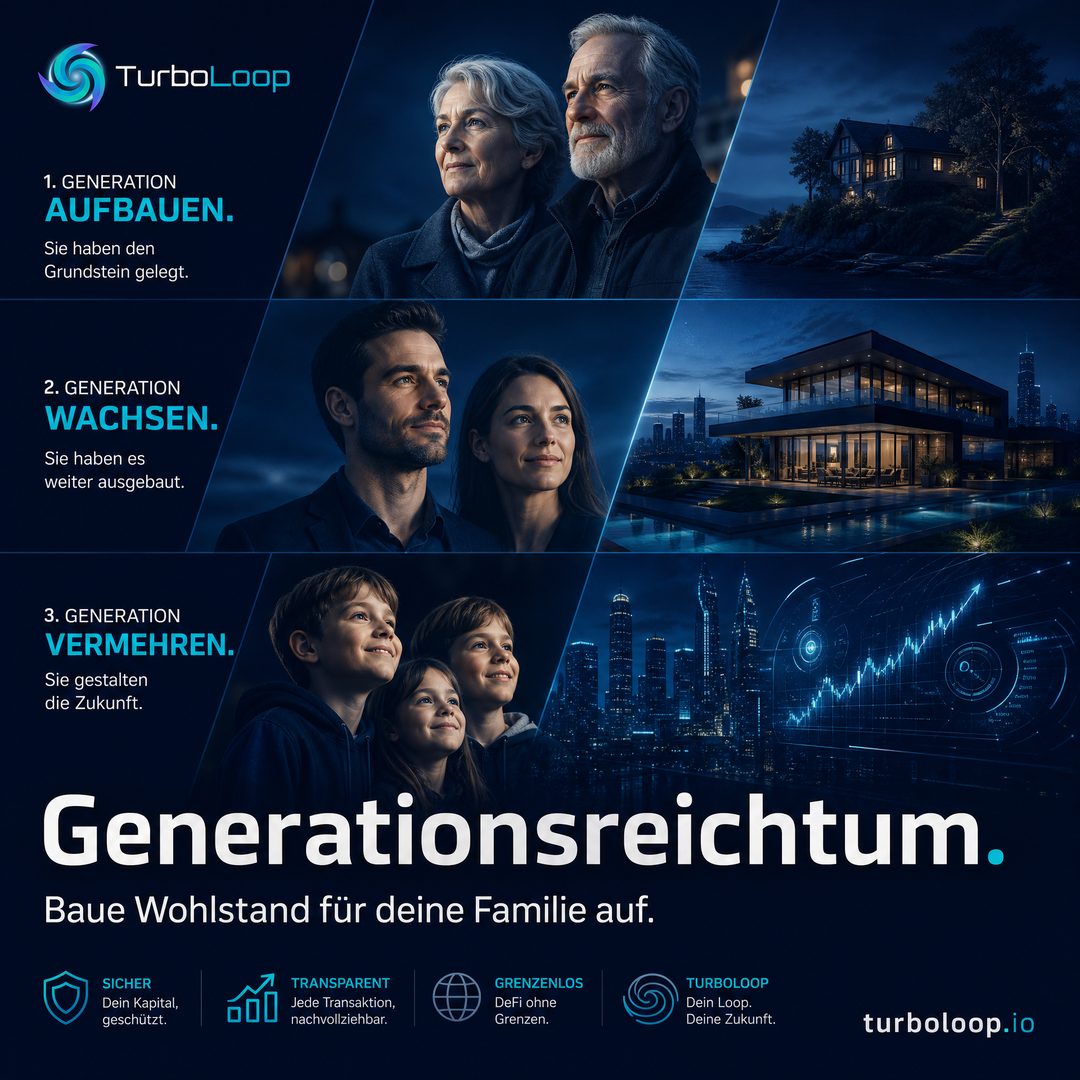 Generationsreichtum — TurboLoop German Banner