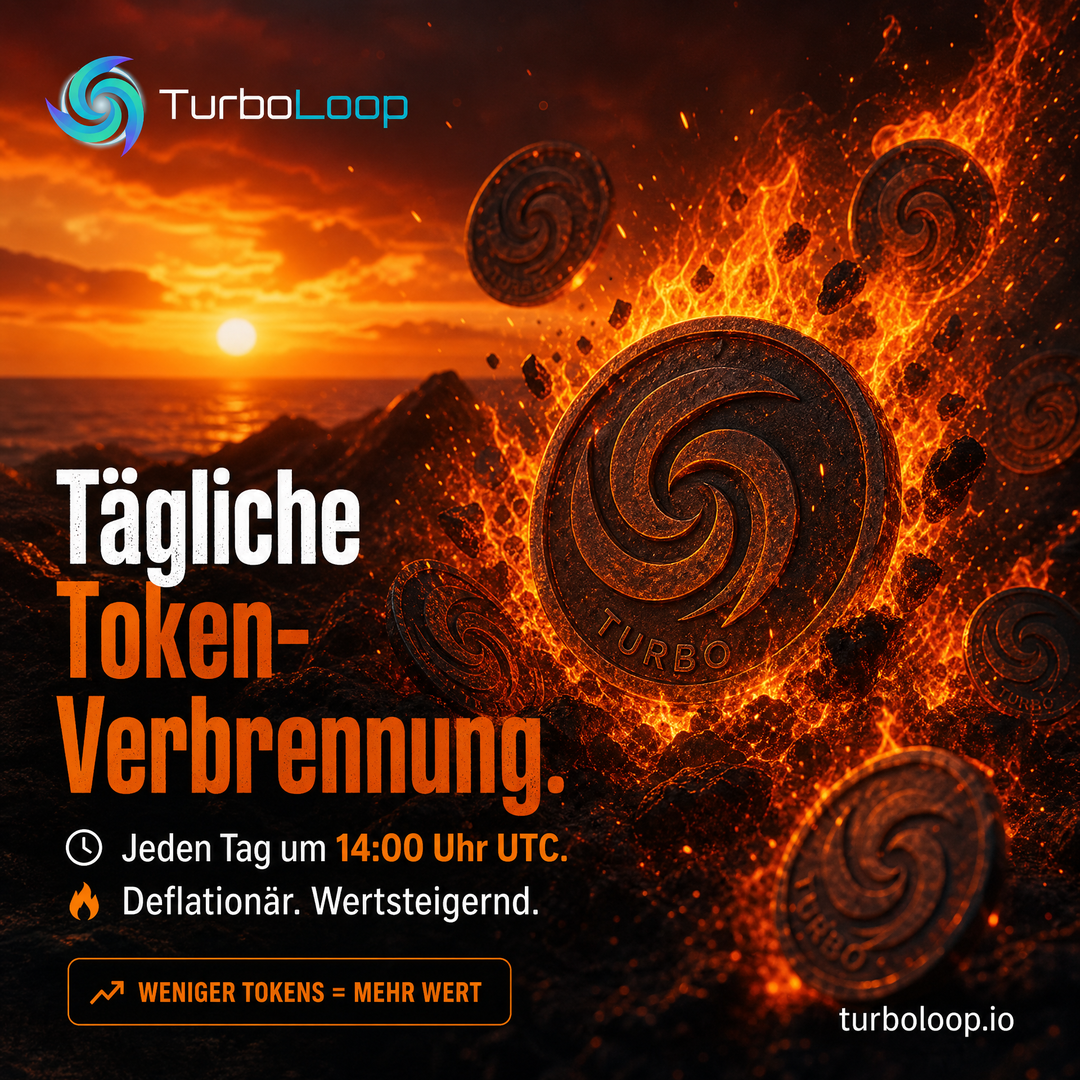 Token Burn — TurboLoop German Banner