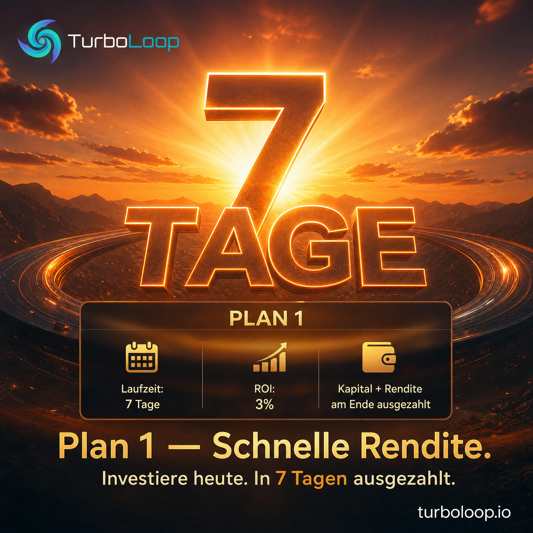 Plan1 7Tage — TurboLoop German Banner