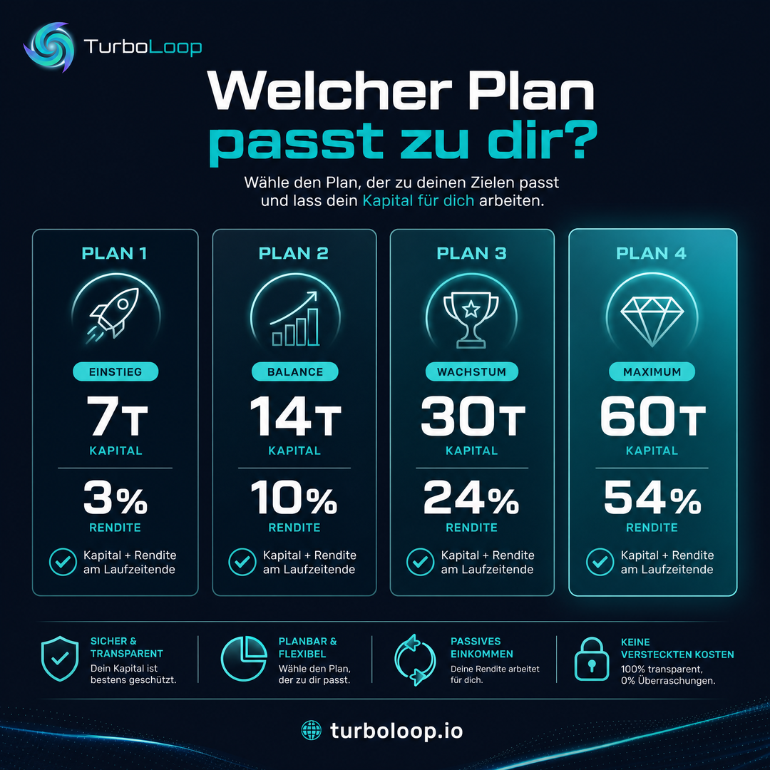 Plan Vergleich — TurboLoop German Banner