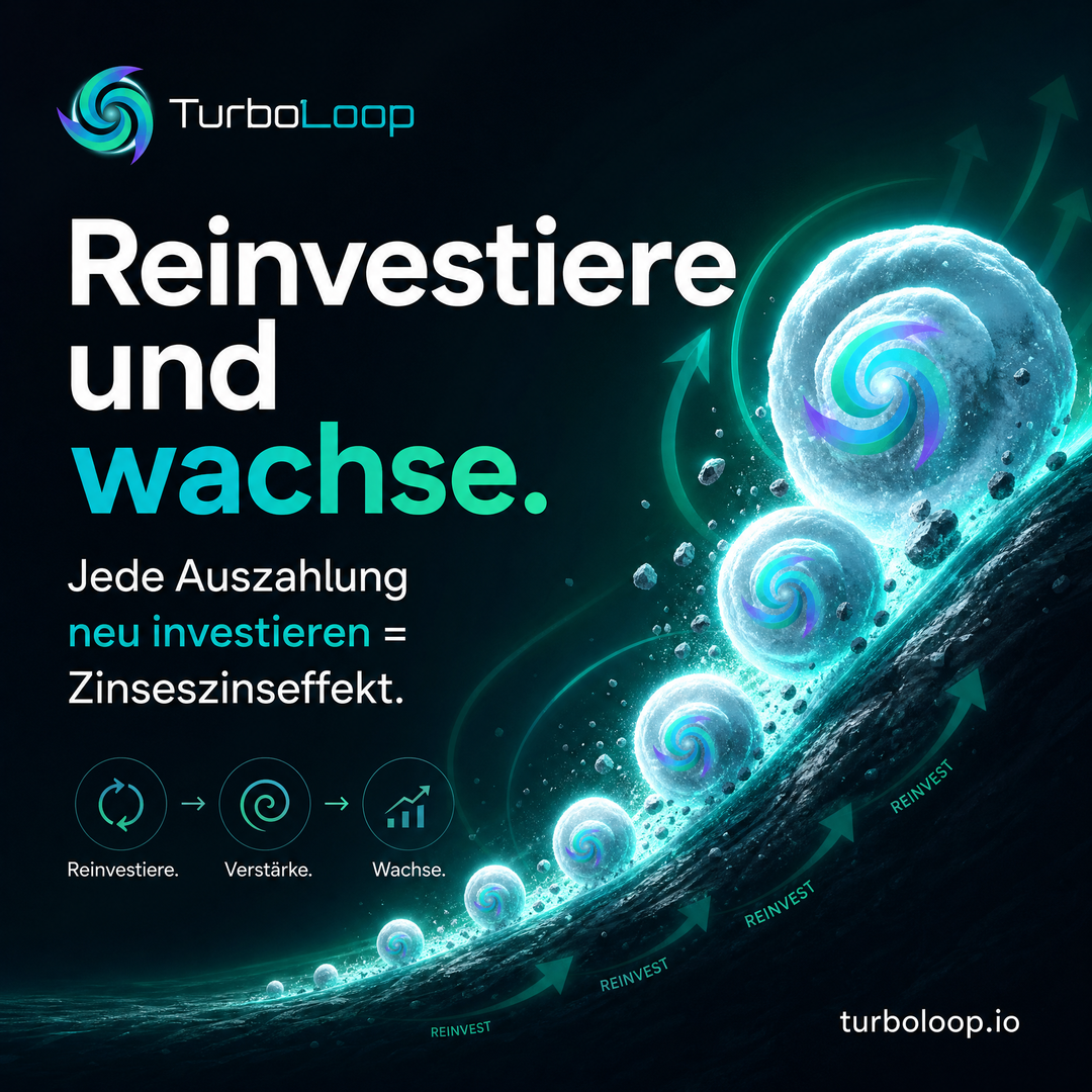 Reinvestition — TurboLoop German Banner