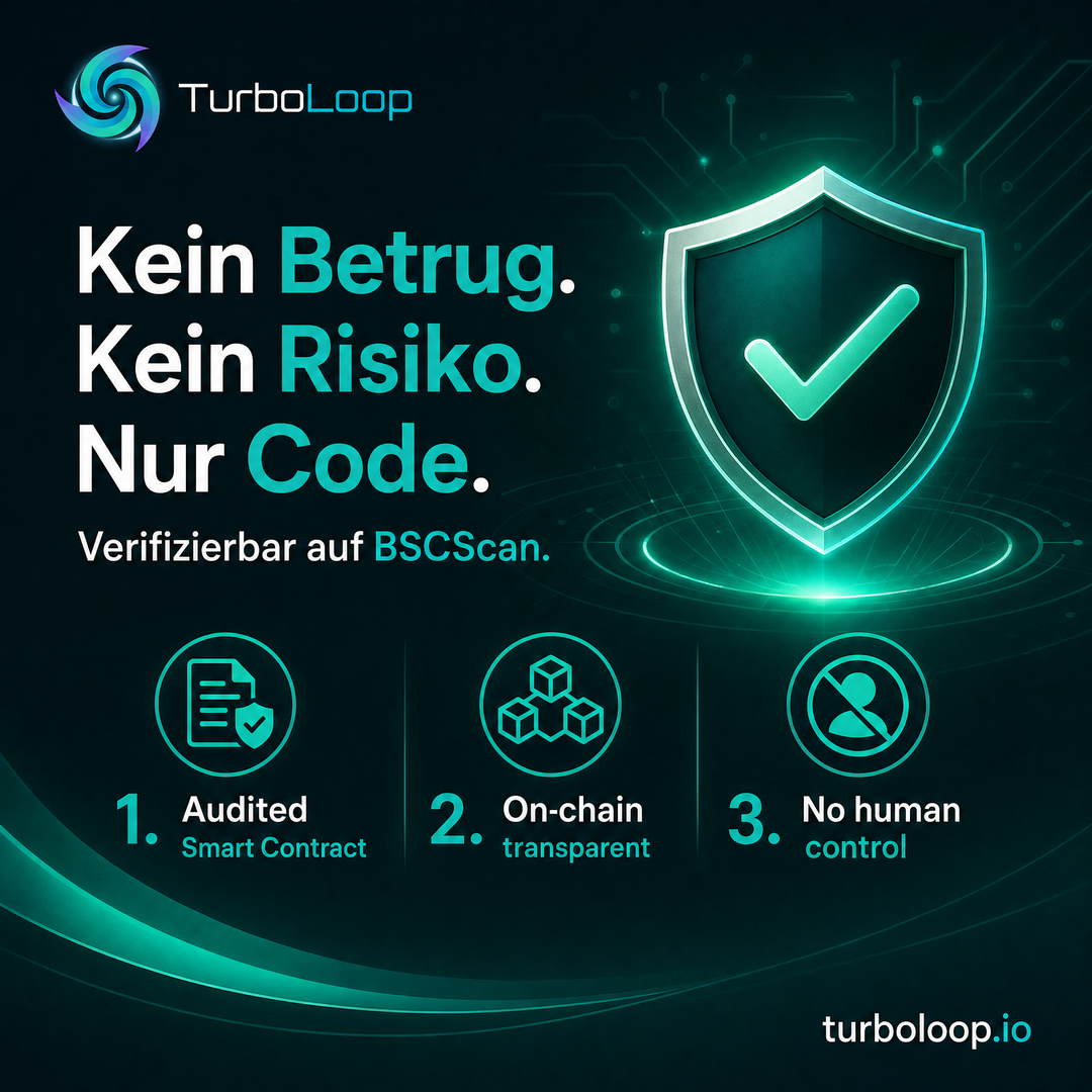 Kein Betrug — TurboLoop German Banner