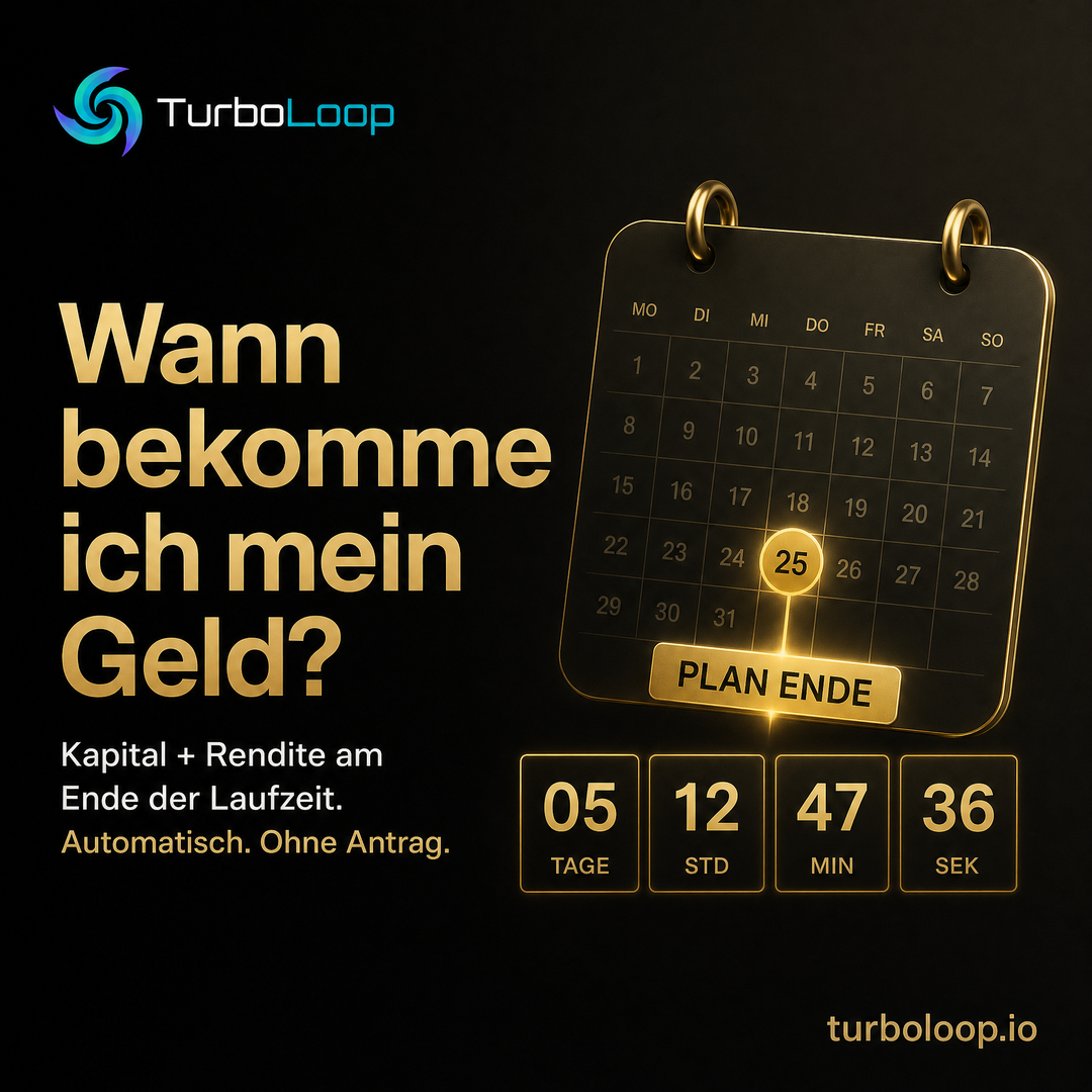 Wann Auszahlung — TurboLoop German Banner