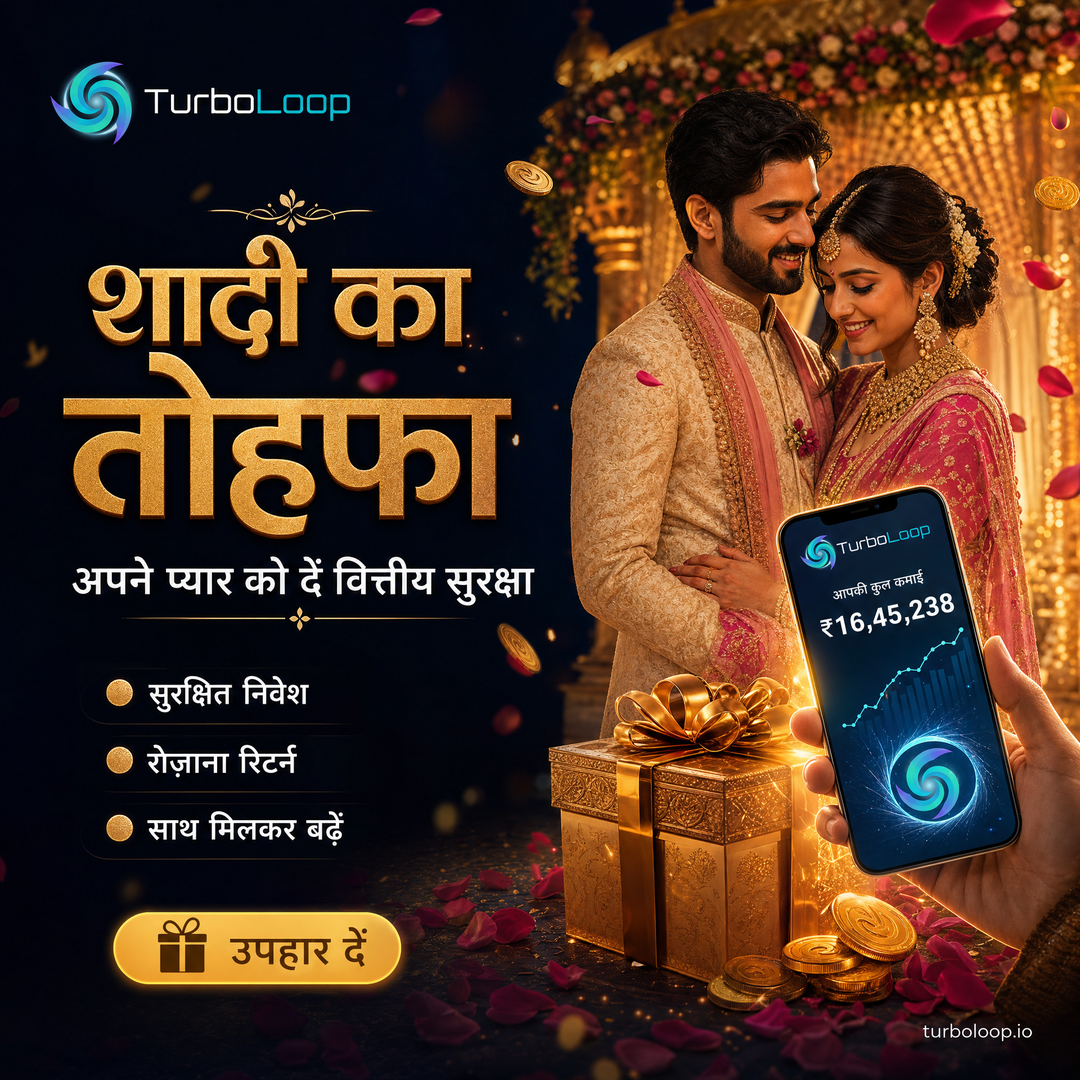 TurboLoop Hindi Banner — Shadi Ka Tohfa