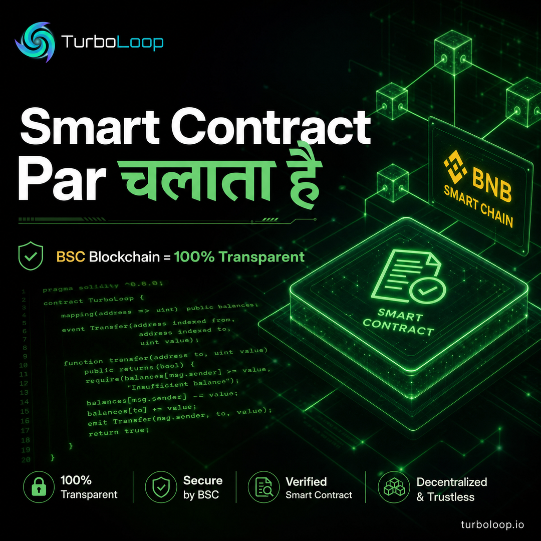 TurboLoop Hindi Banner — BSC Smart Contract