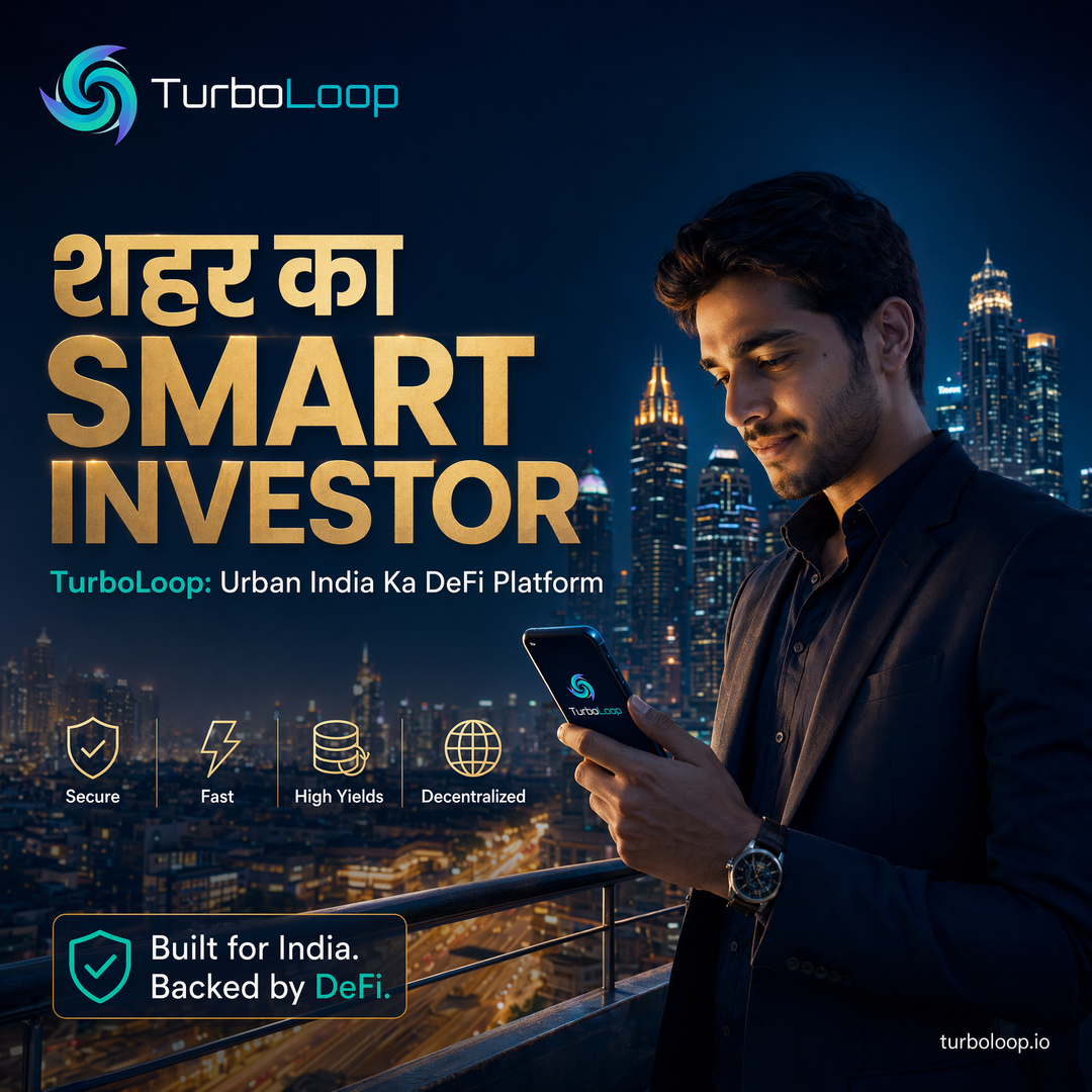 TurboLoop Hindi Banner — City Life