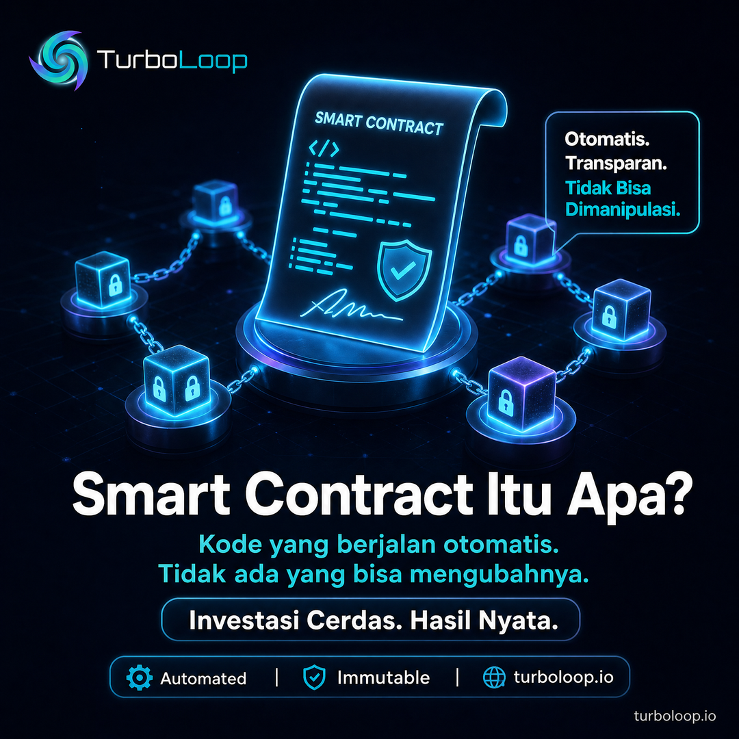 Smart Contract Explained — TurboLoop Indonesian Banner