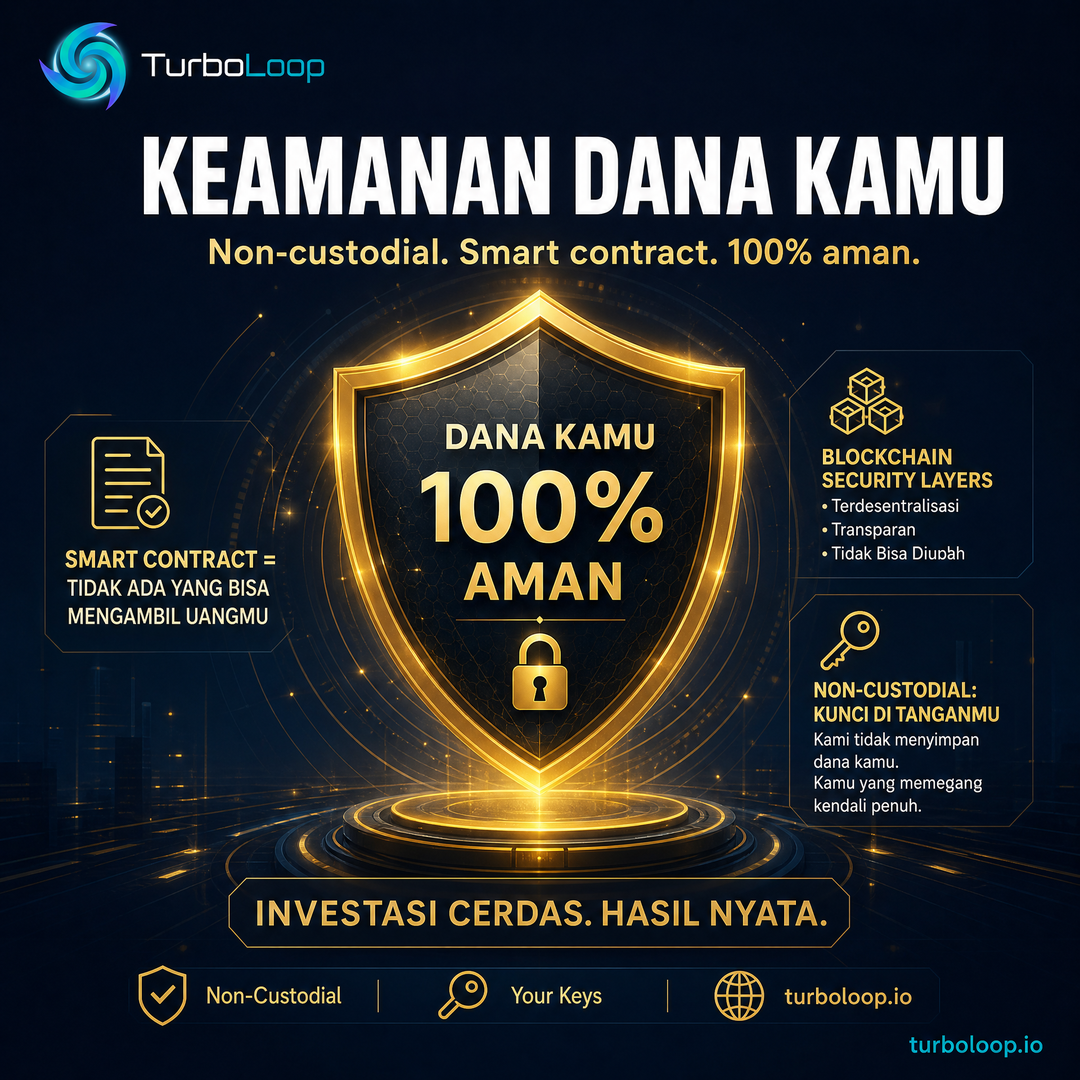 Keamanan Dana — TurboLoop Indonesian Banner