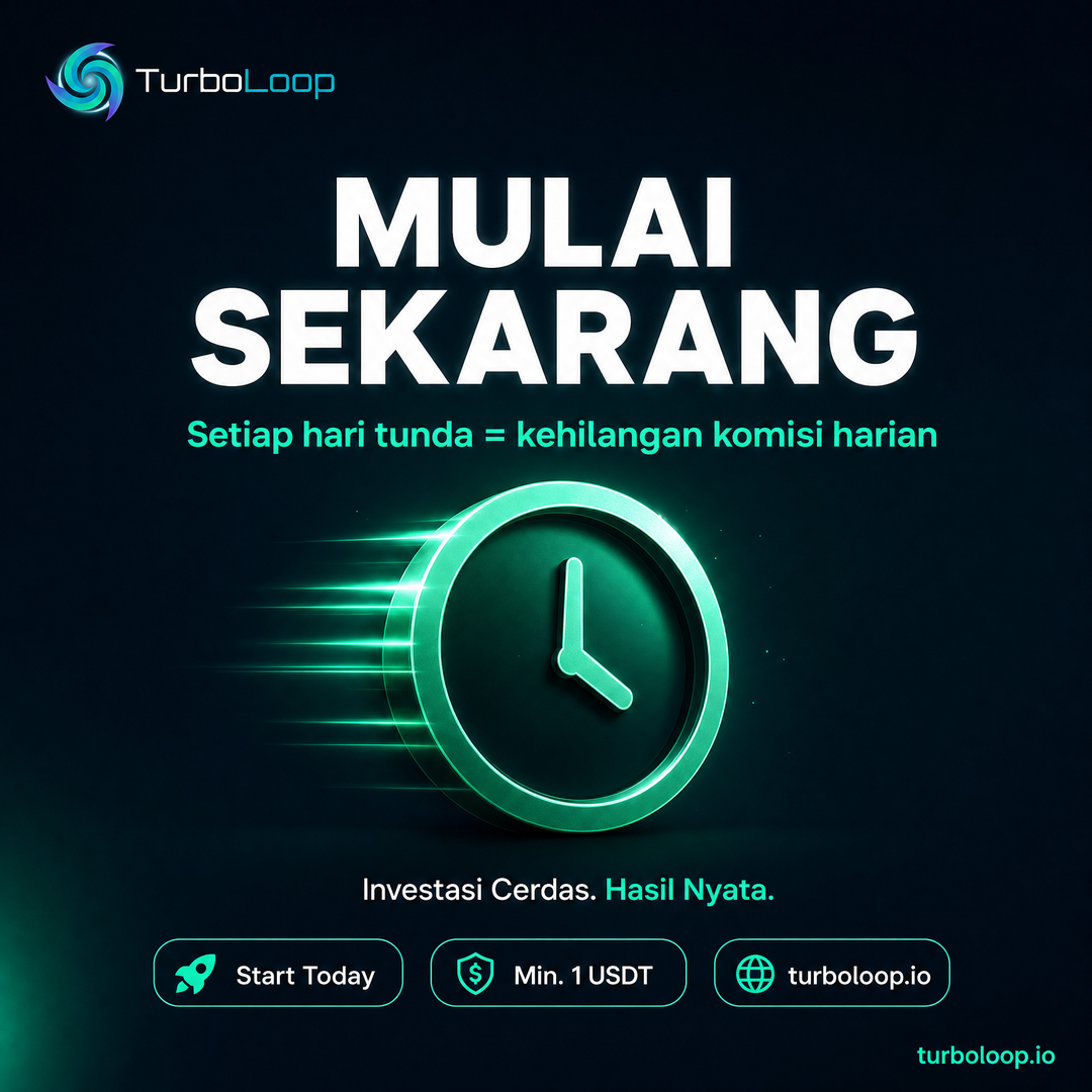 Mulai Sekarang — TurboLoop Indonesian Banner