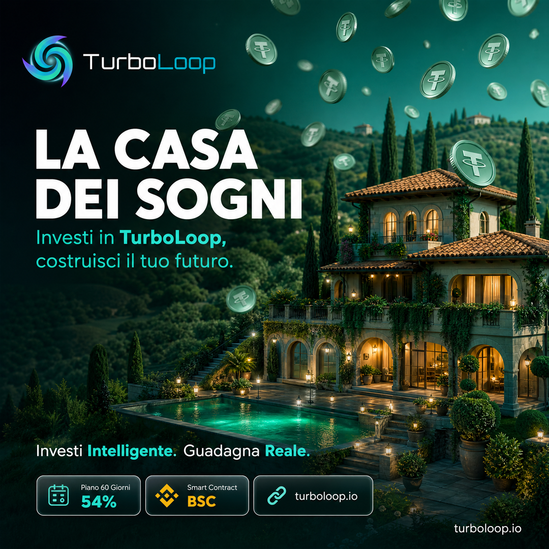 Casa Dei Sogni — TurboLoop Italian Banner