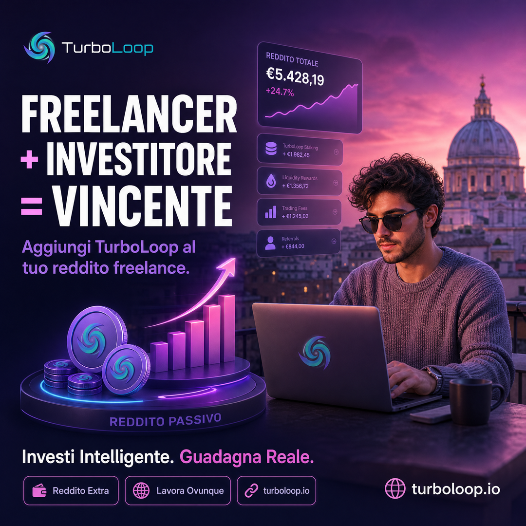 Freelancer Digitale — TurboLoop Italian Banner