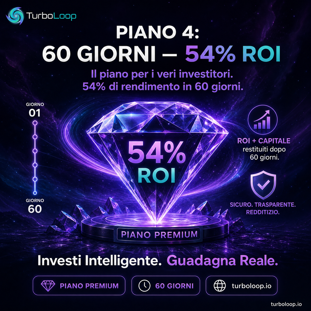 Piano4 60Giorni — TurboLoop Italian Banner