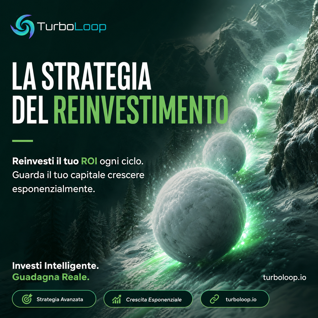 Reinvestimento — TurboLoop Italian Banner