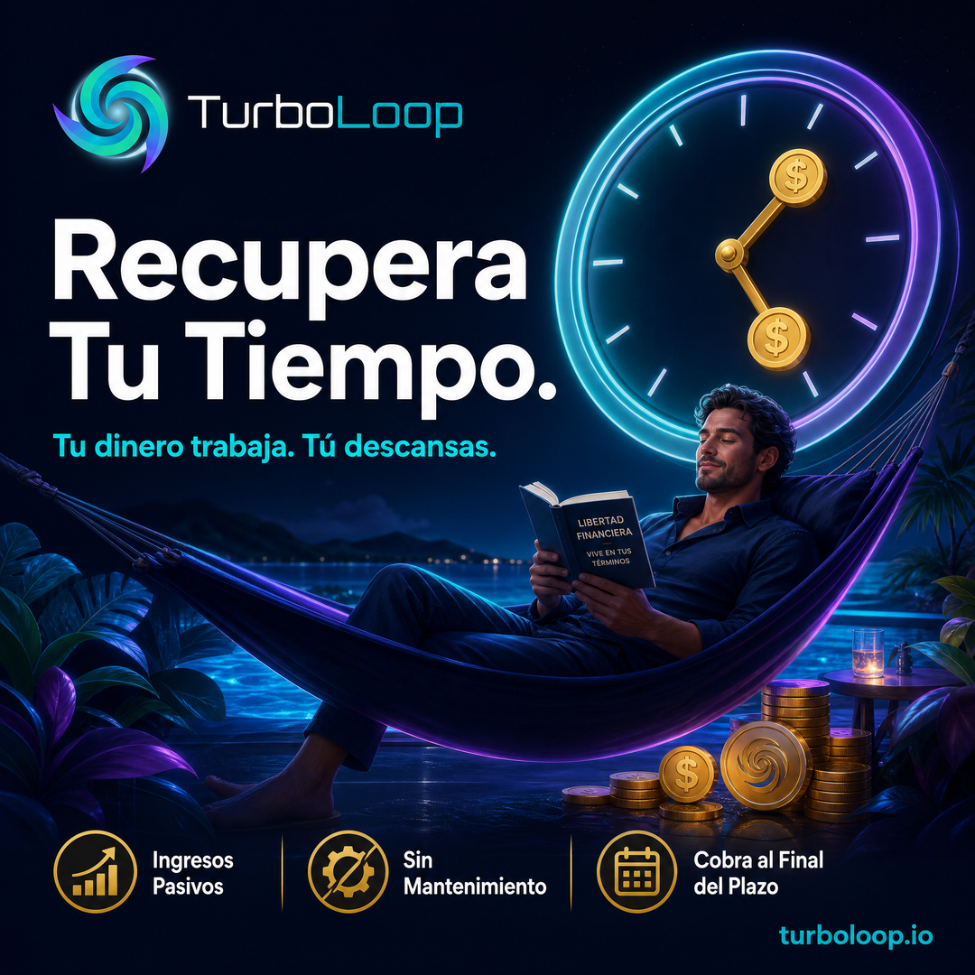 Tiempo Libre — TurboLoop Spanish Banner