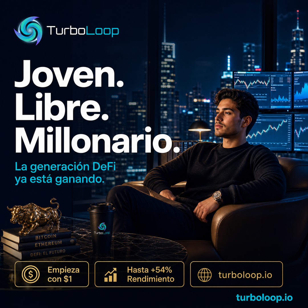 Joven Millonario — TurboLoop Spanish Banner