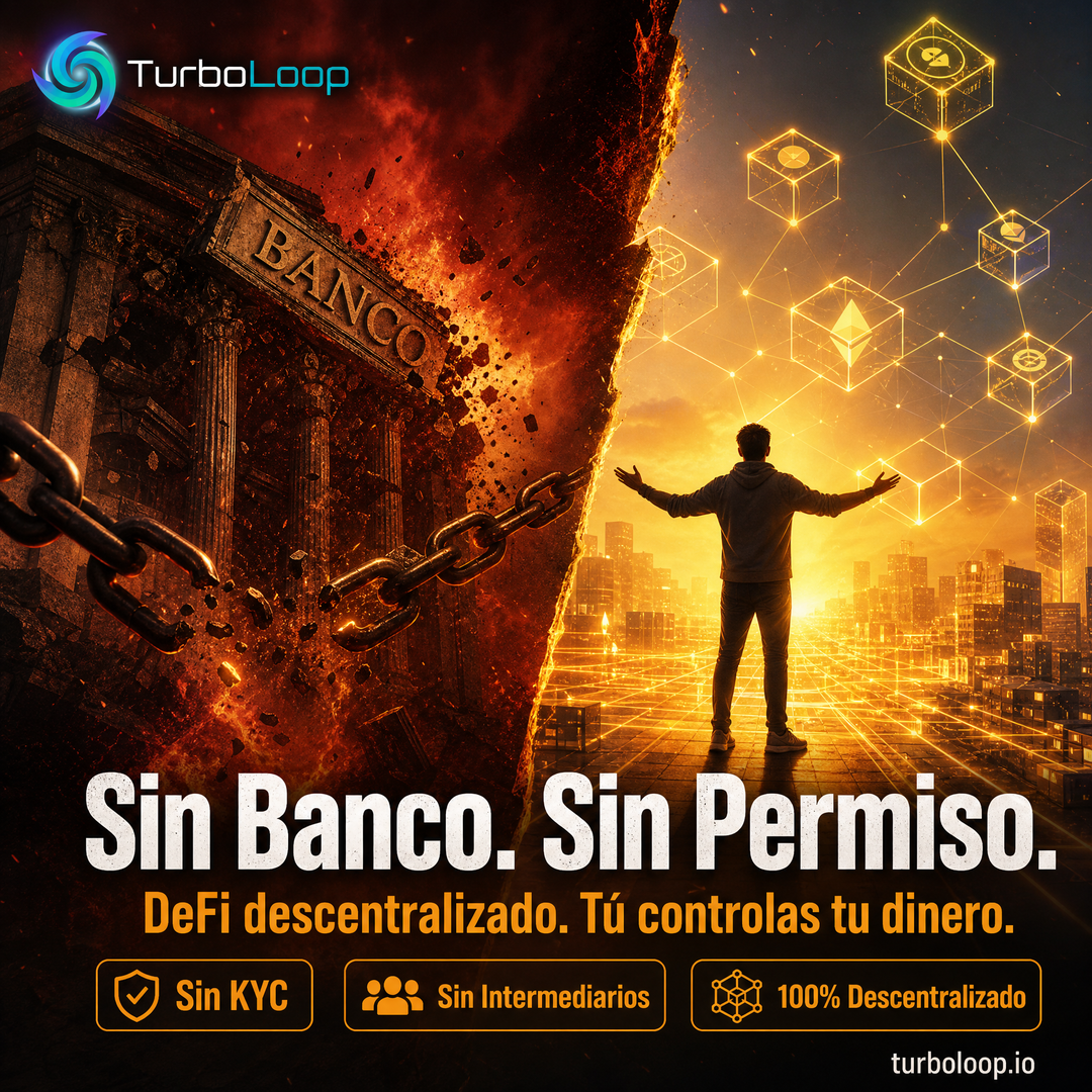 Sin Banco — TurboLoop Spanish Banner
