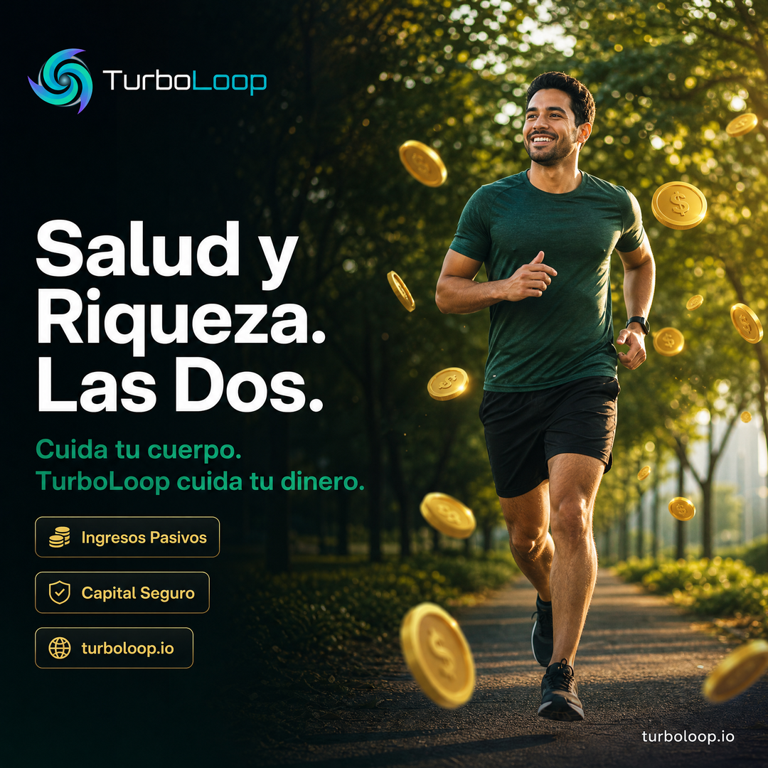 Salud Y Riqueza — TurboLoop Spanish Banner