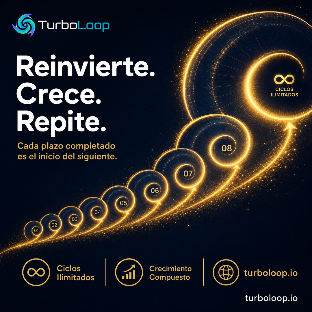 Reinvierte — TurboLoop Spanish Banner