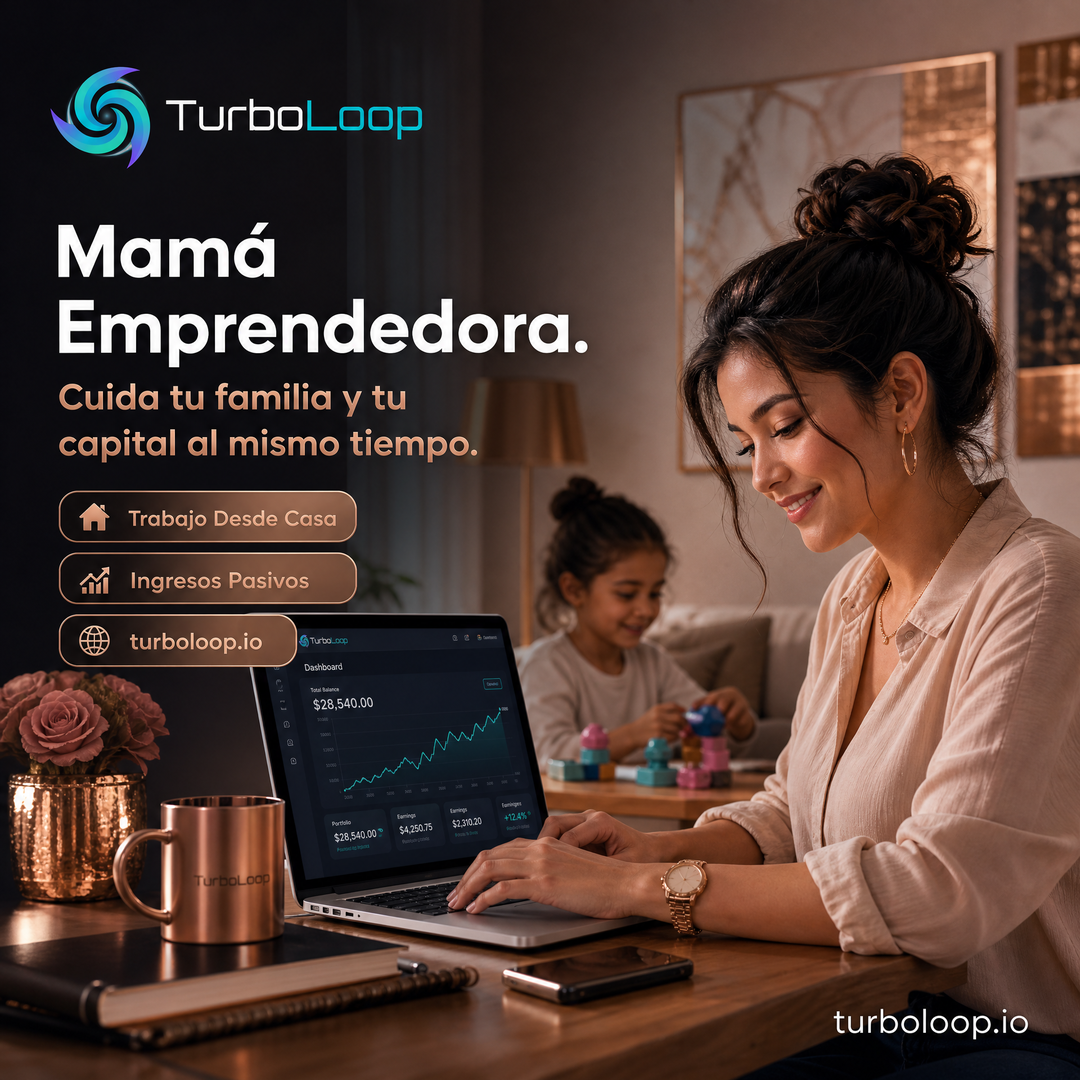 Mama Emprendedora — TurboLoop Spanish Banner