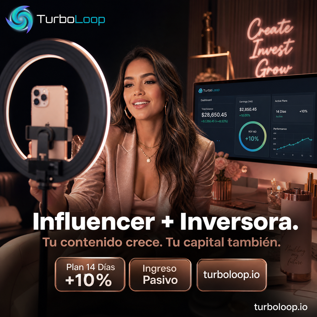 Influencer DeFi — TurboLoop Spanish Banner