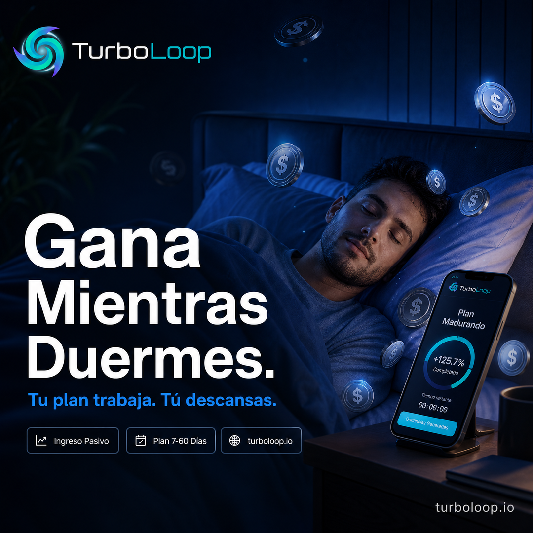 Gana Durmiendo — TurboLoop Spanish Banner