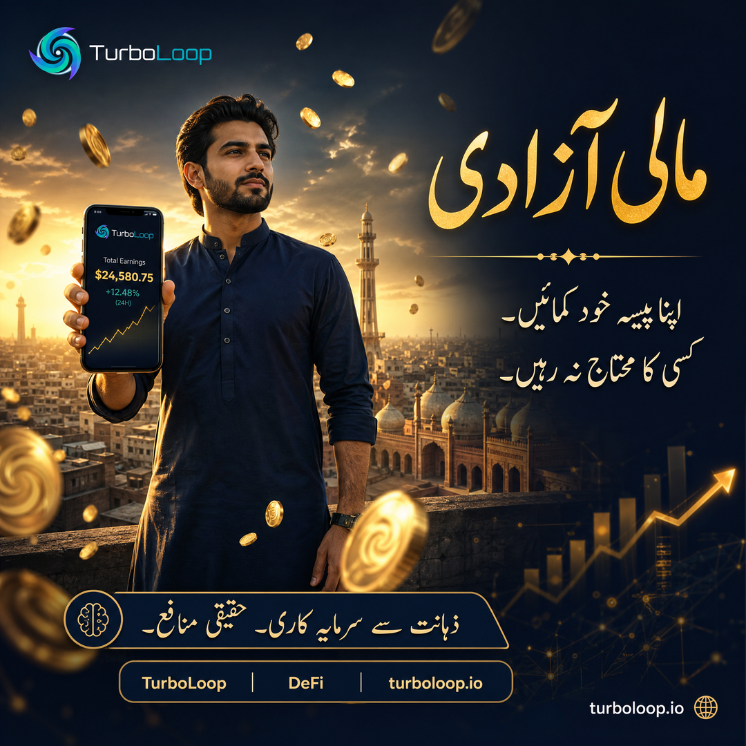 Mali Azadi — TurboLoop Urdu Banner