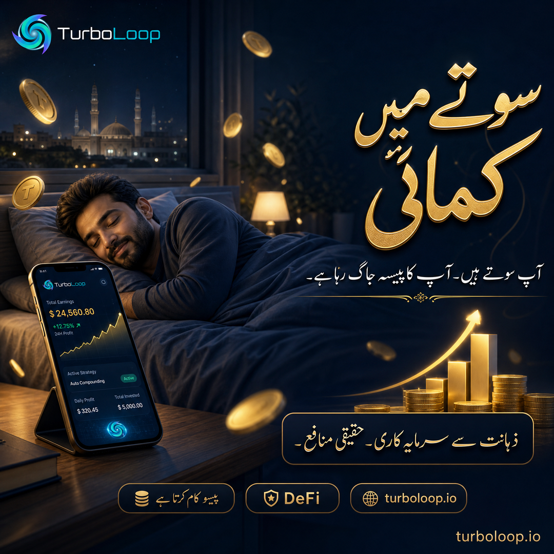 Sote Mein Kamai — TurboLoop Urdu Banner