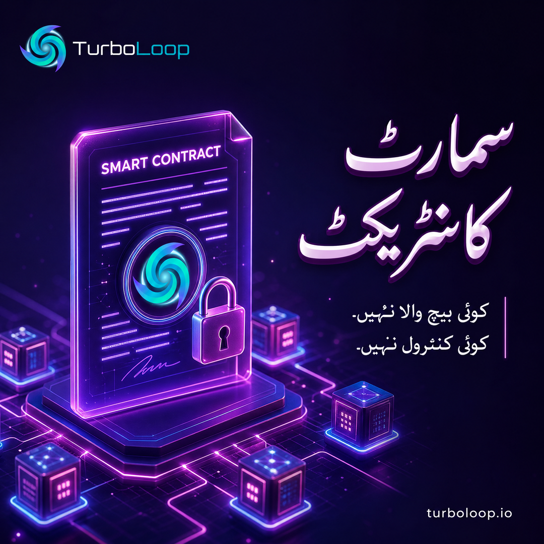Smart Contract — TurboLoop Urdu Banner