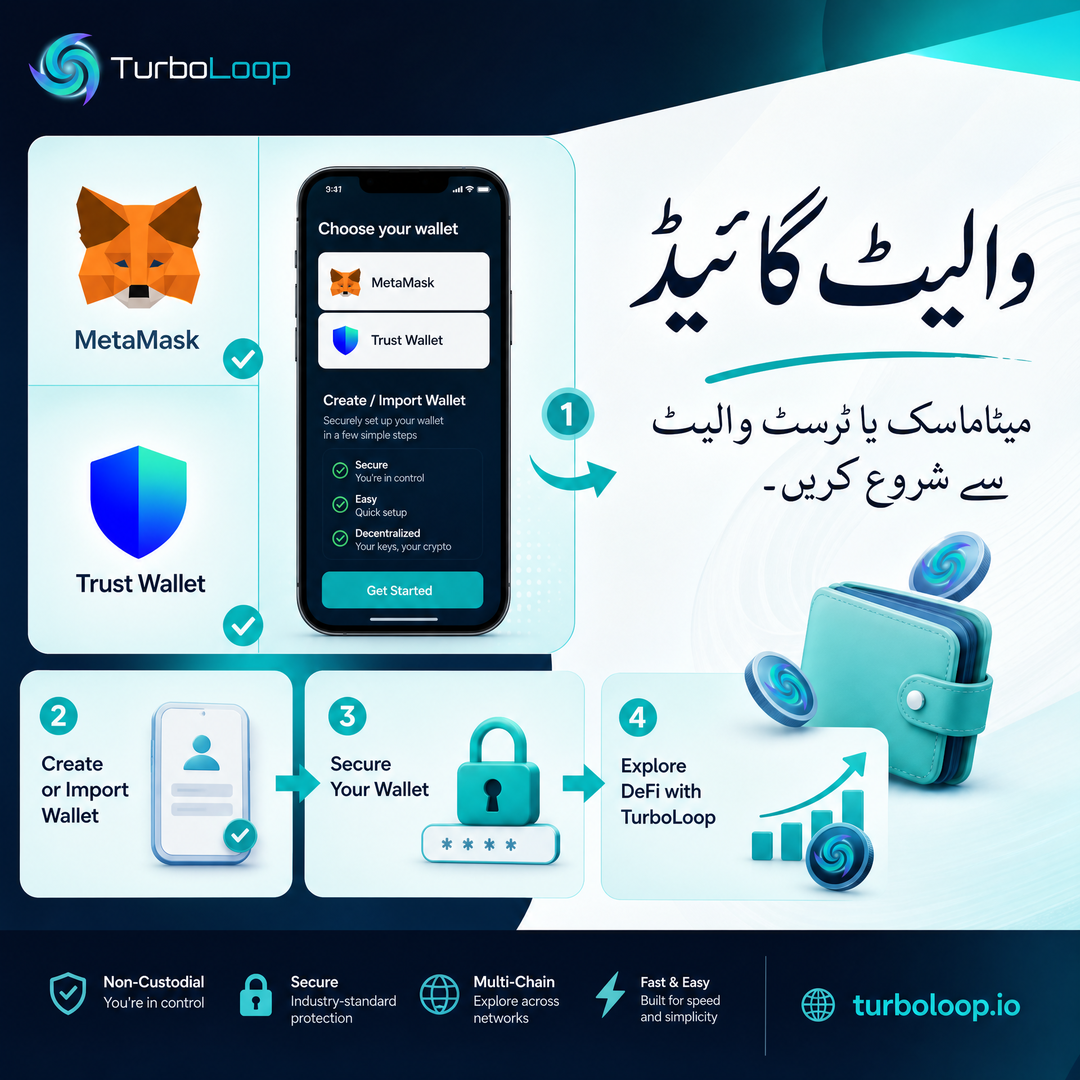 Wallet Guide — TurboLoop Urdu Banner