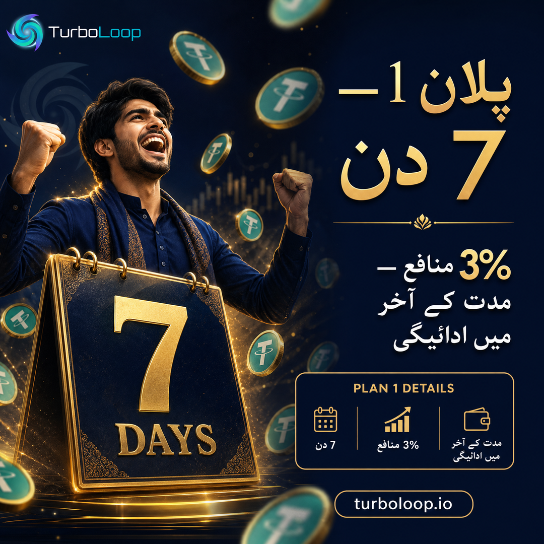 Plan1 7Din — TurboLoop Urdu Banner