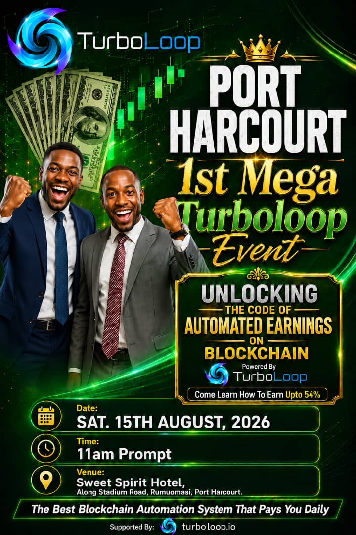 1st Mega TurboLoop Event — Port Harcourt banner