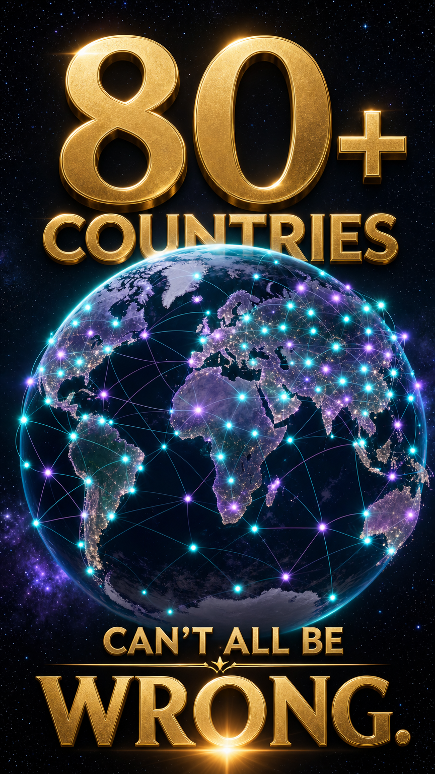 80+ countries can't be wrong