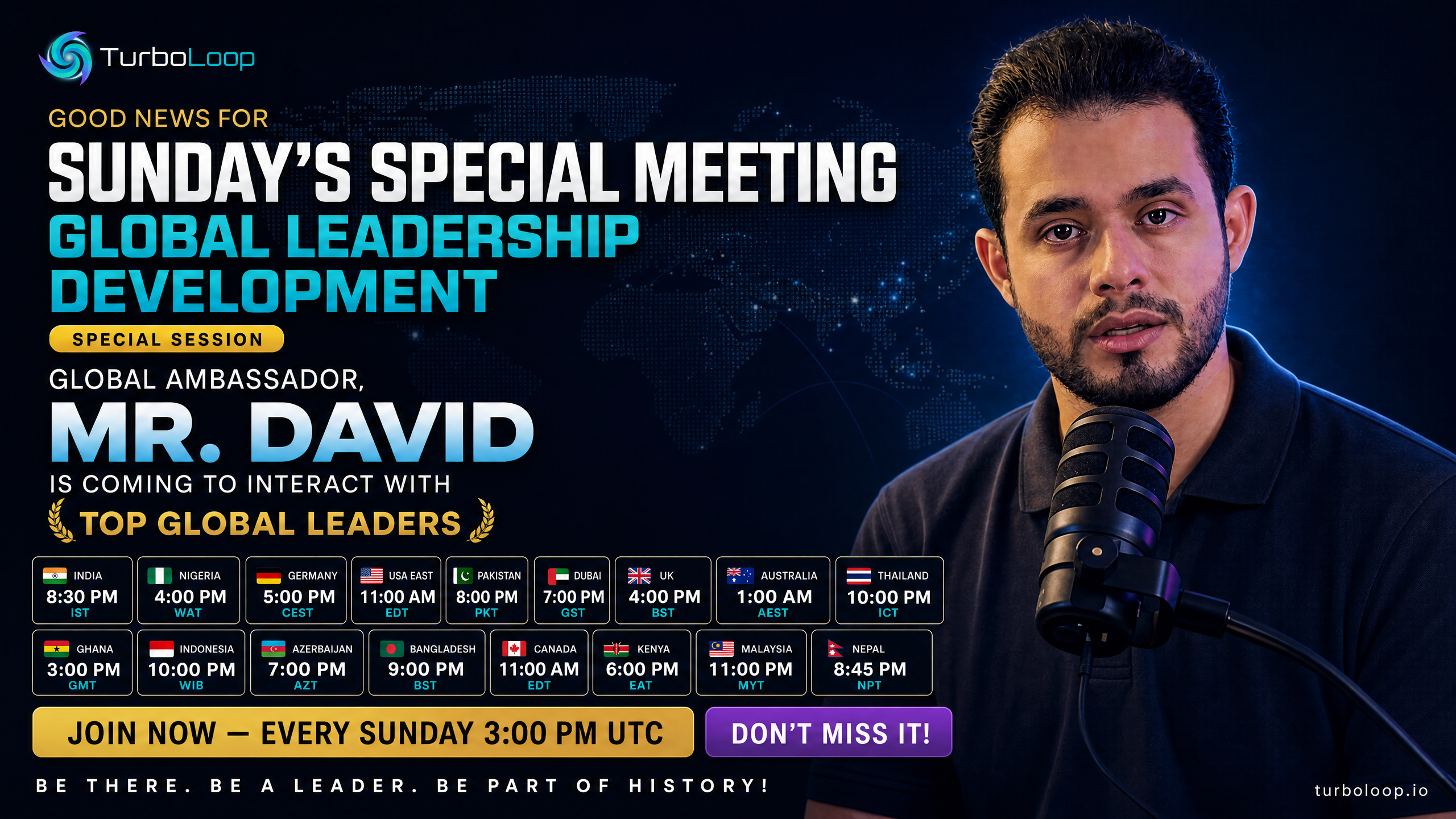 Mr. David — Global Leadership Development Special Session